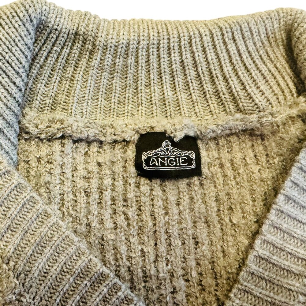 Angie Gray textured sweater Size L - Picture 2 of 6
